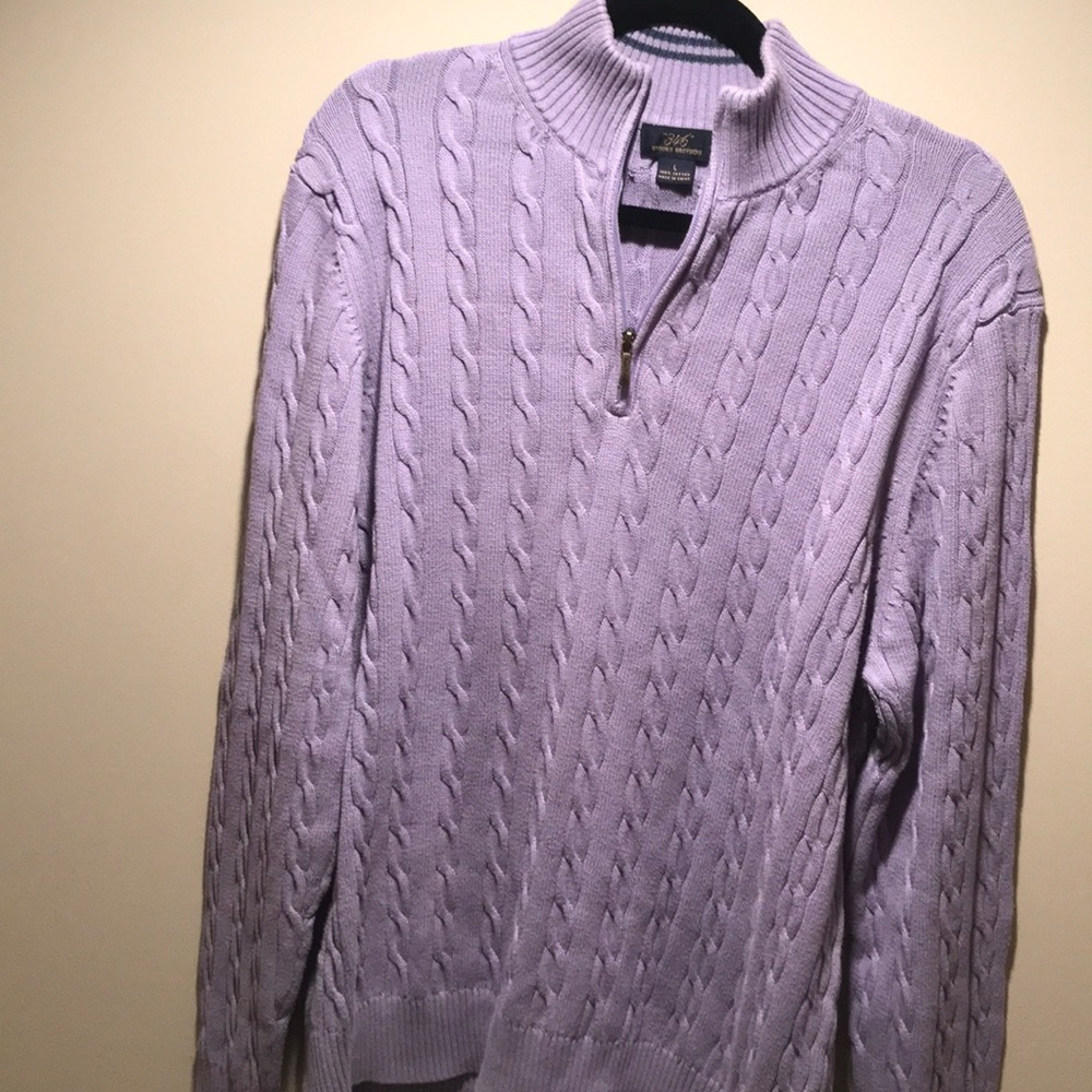 Brooks Brothers “346” quarter zip sweater